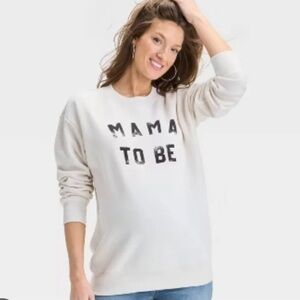 Isabel Maternity mama to be sweatshirt